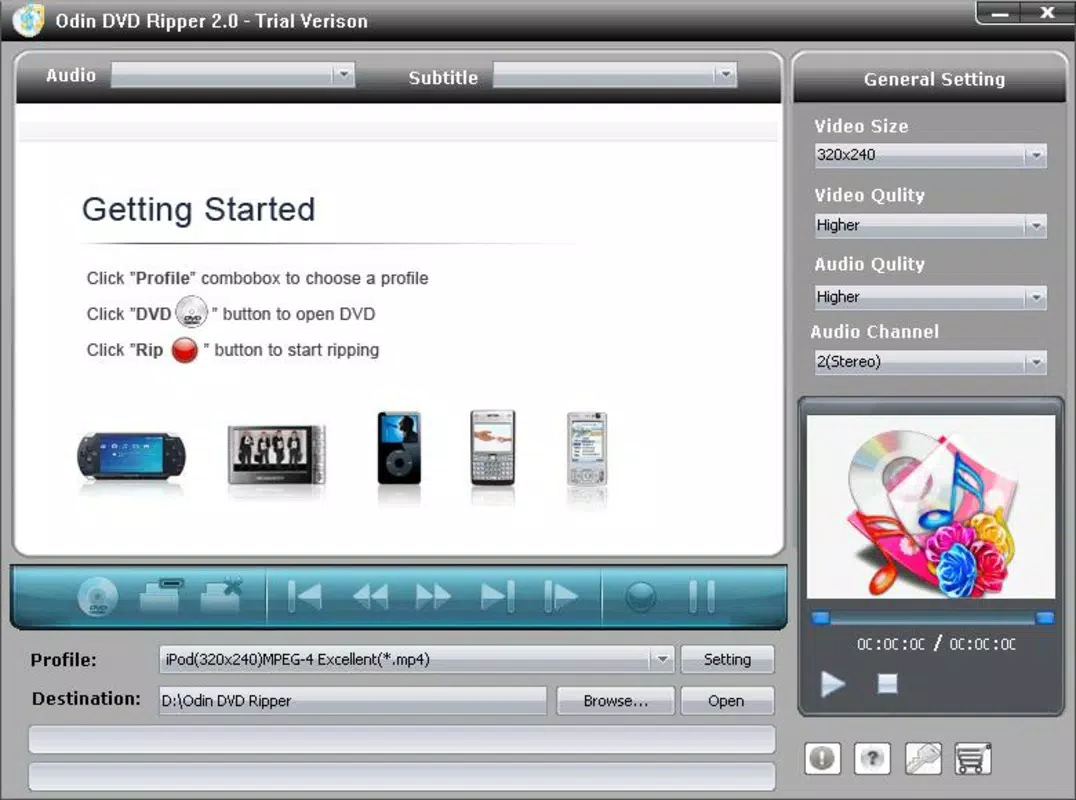 Odin DVD Ripper