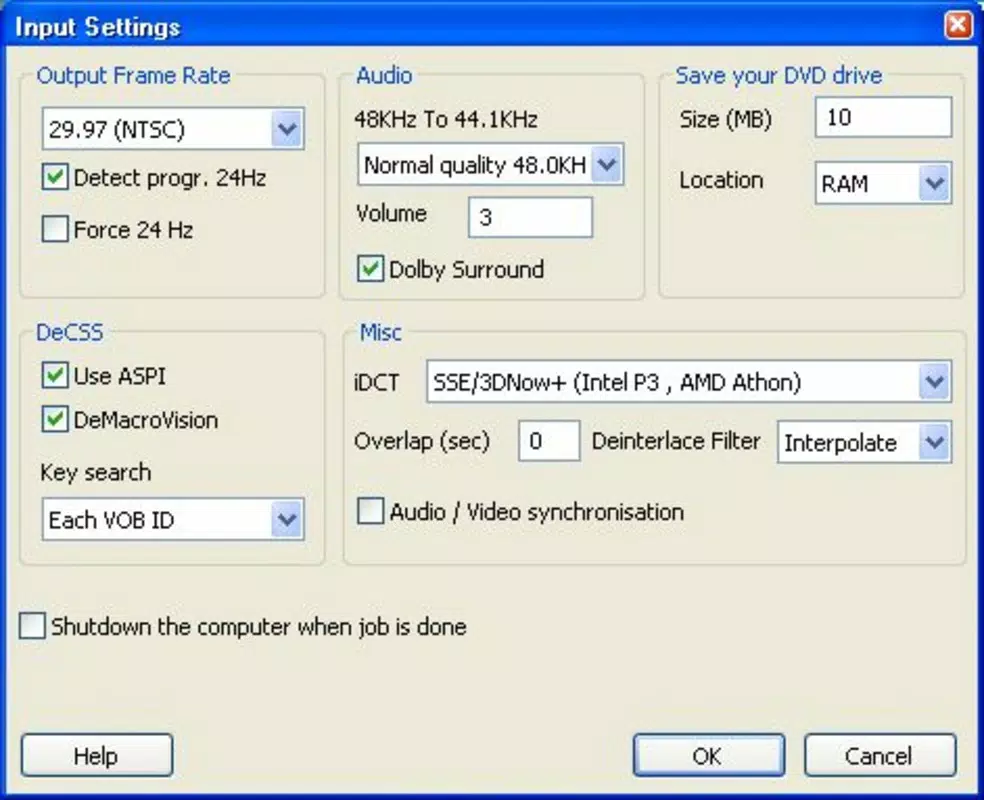 DVD Audio Ripper