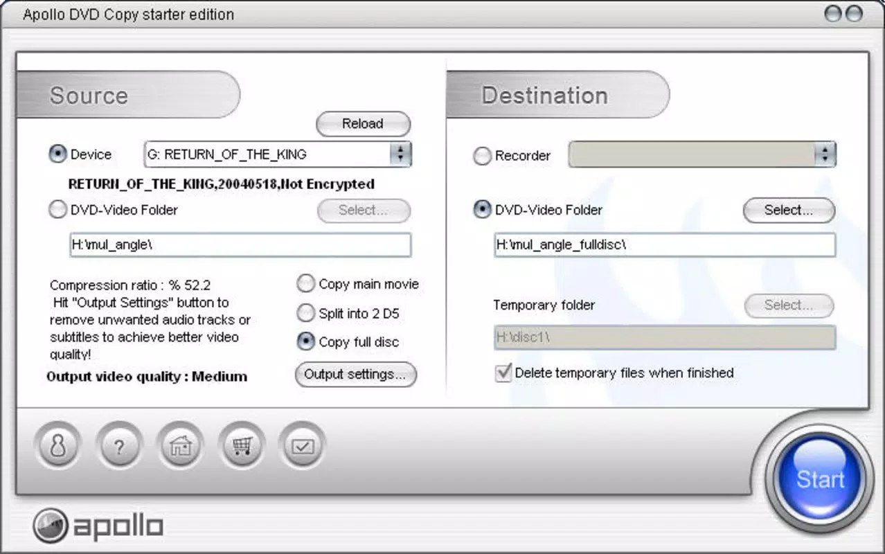 Apollo DVD Copy
