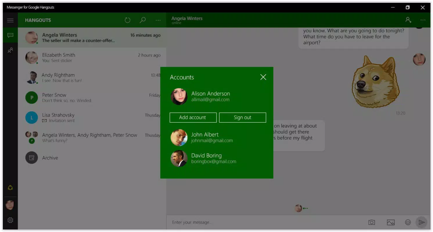 Messenger for Google Hangouts PRO