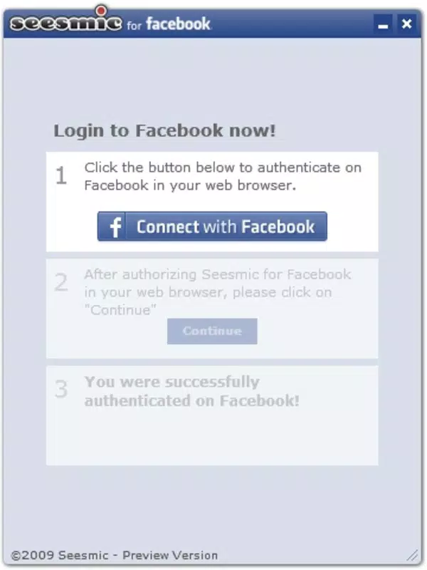 Seesmic for Facebook