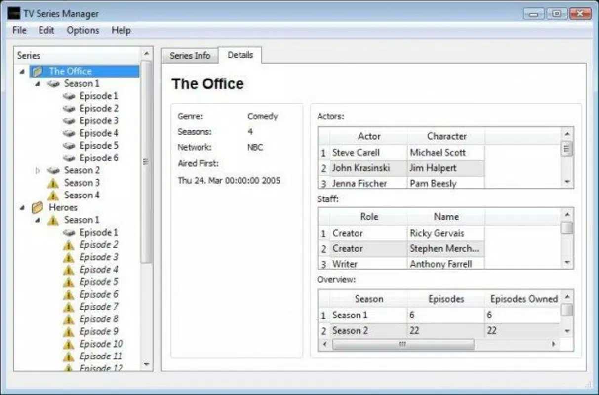 TV Series Manager