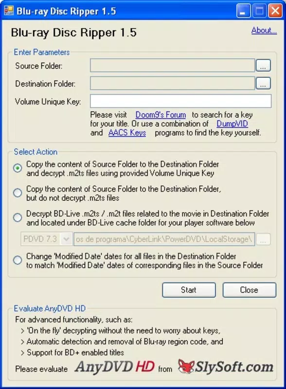 Blu-ray Disc Ripper