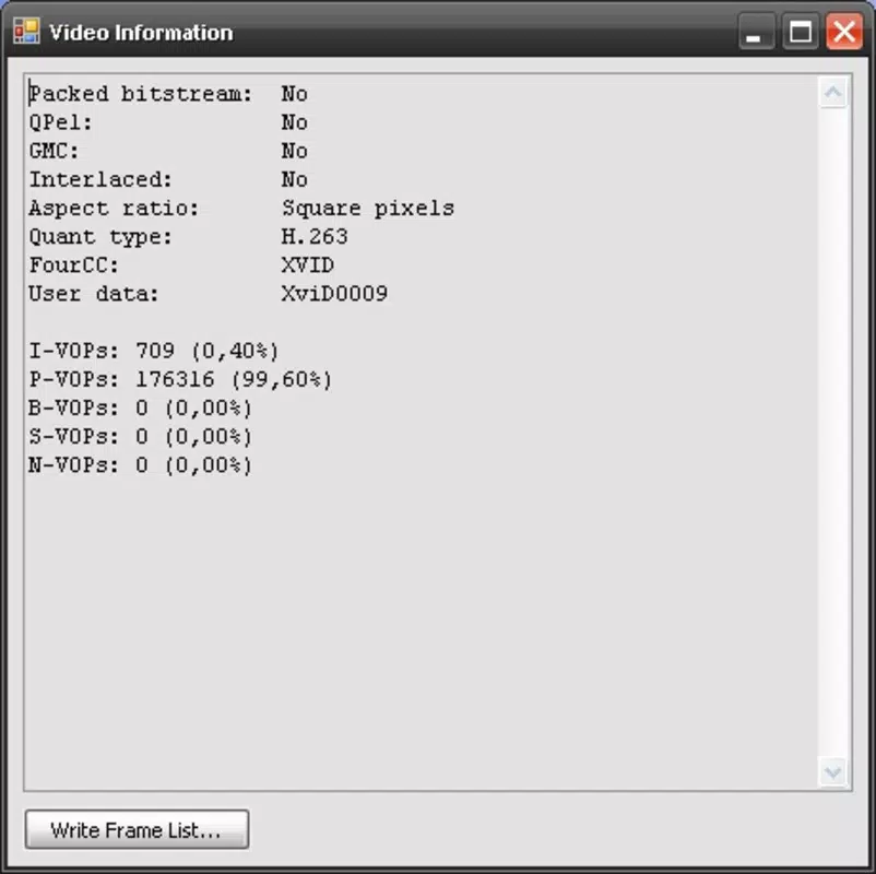 MPEG4 Modifier