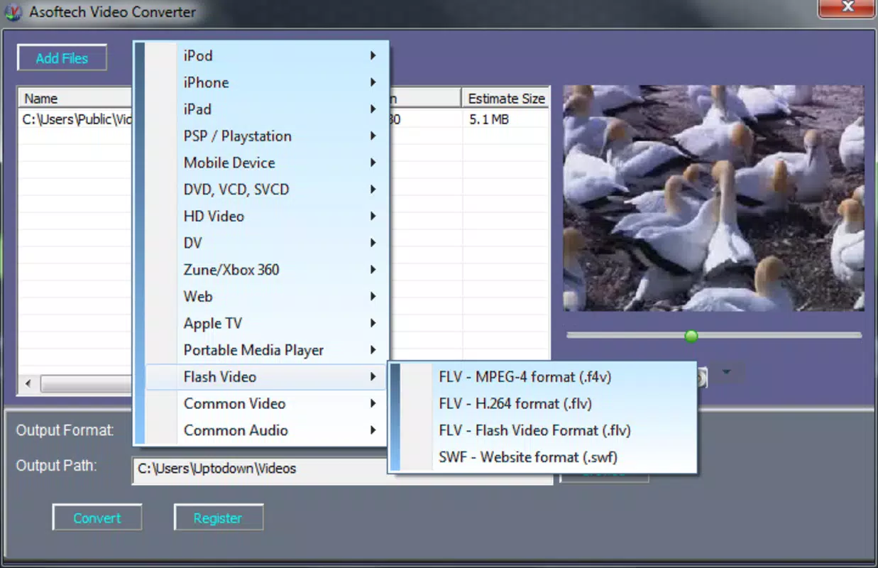 Main image for Asoftech Video Converter application