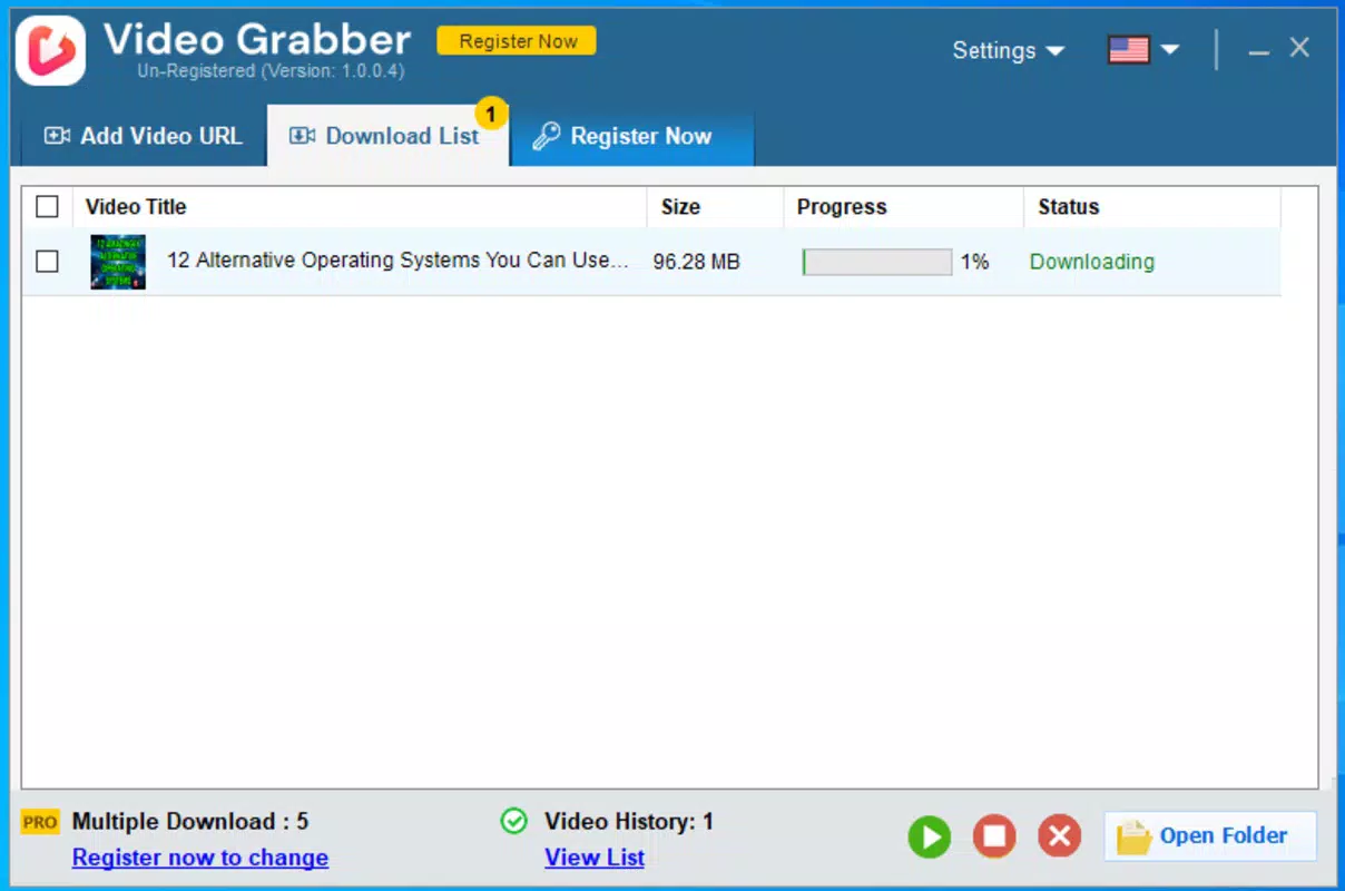 Auslogics Video Grabber