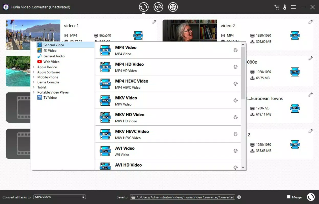 iFunia Video Converter