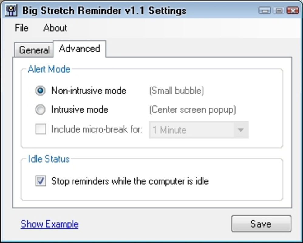 Stretch Reinder Big Stretch RSI Reminder for PC Windows 1.9 Download