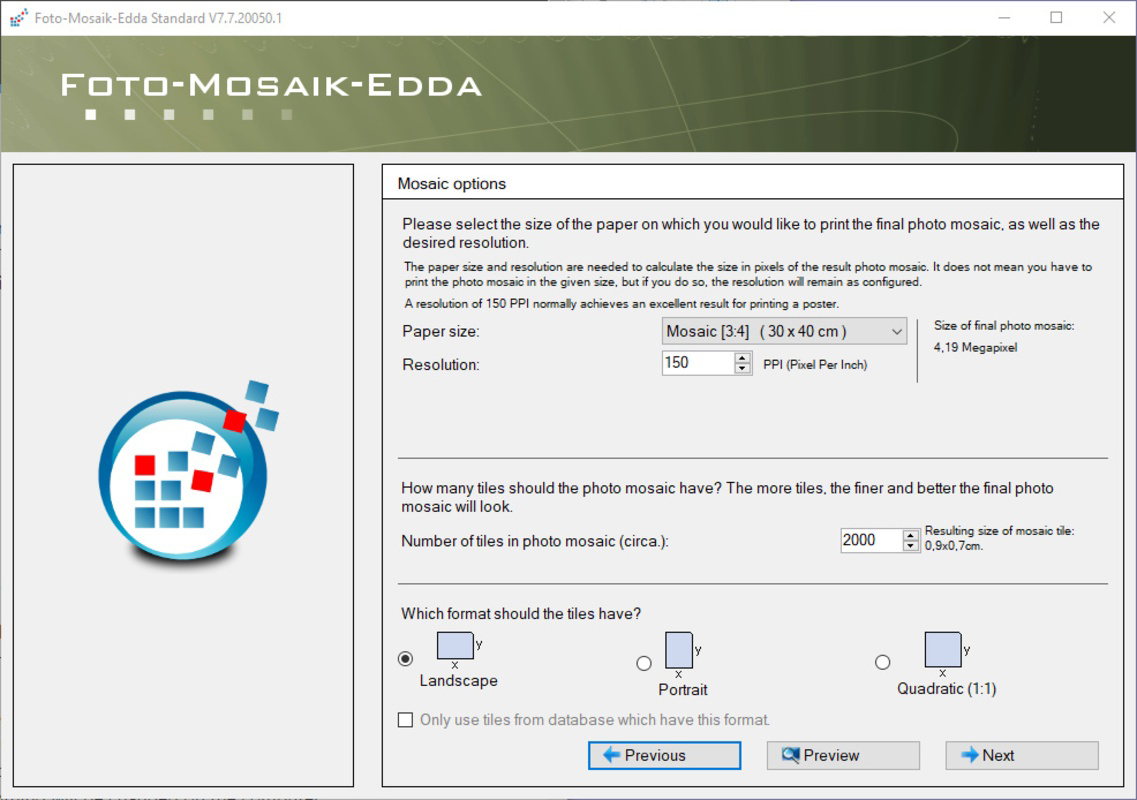 Foto-Mosaik-Edda