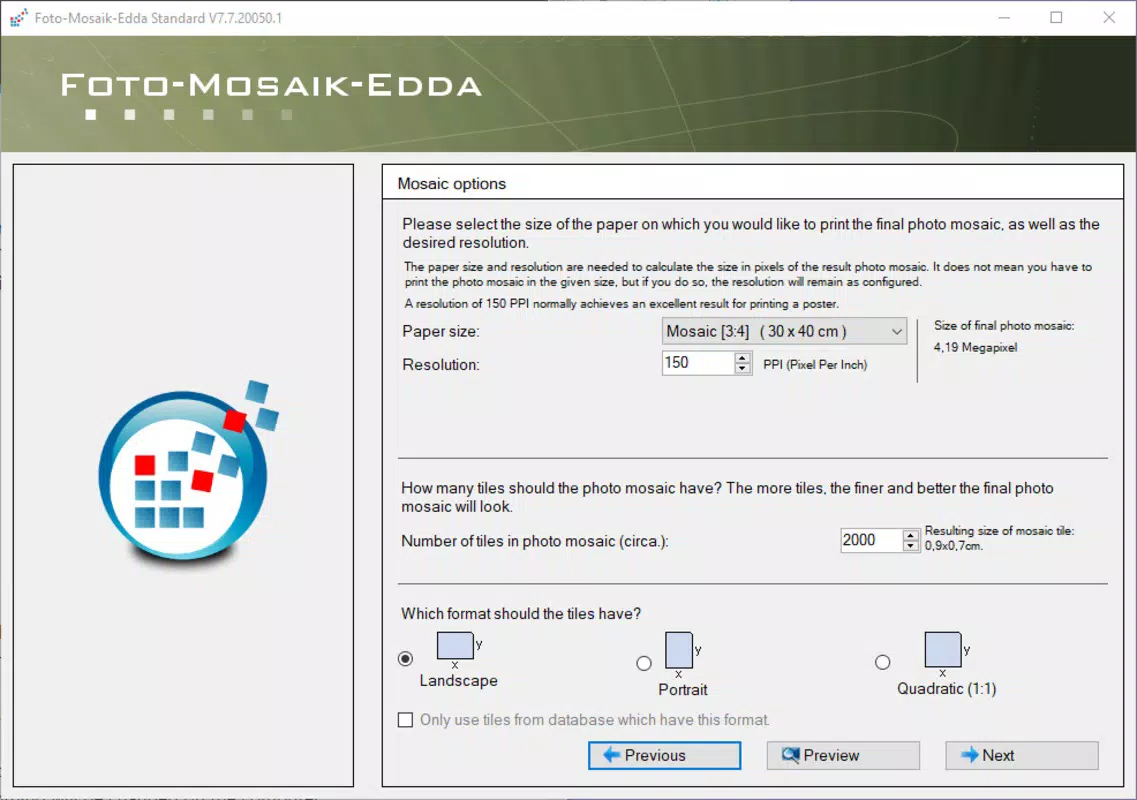 Foto-Mosaik-Edda