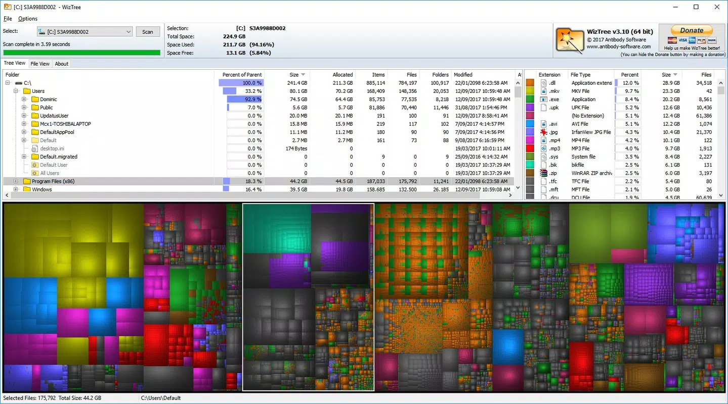 WizTree Portable