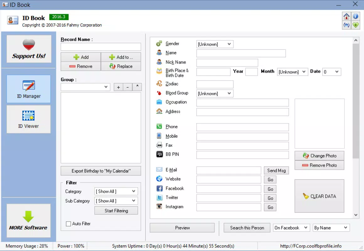 Main image for FCorp - ID Book application