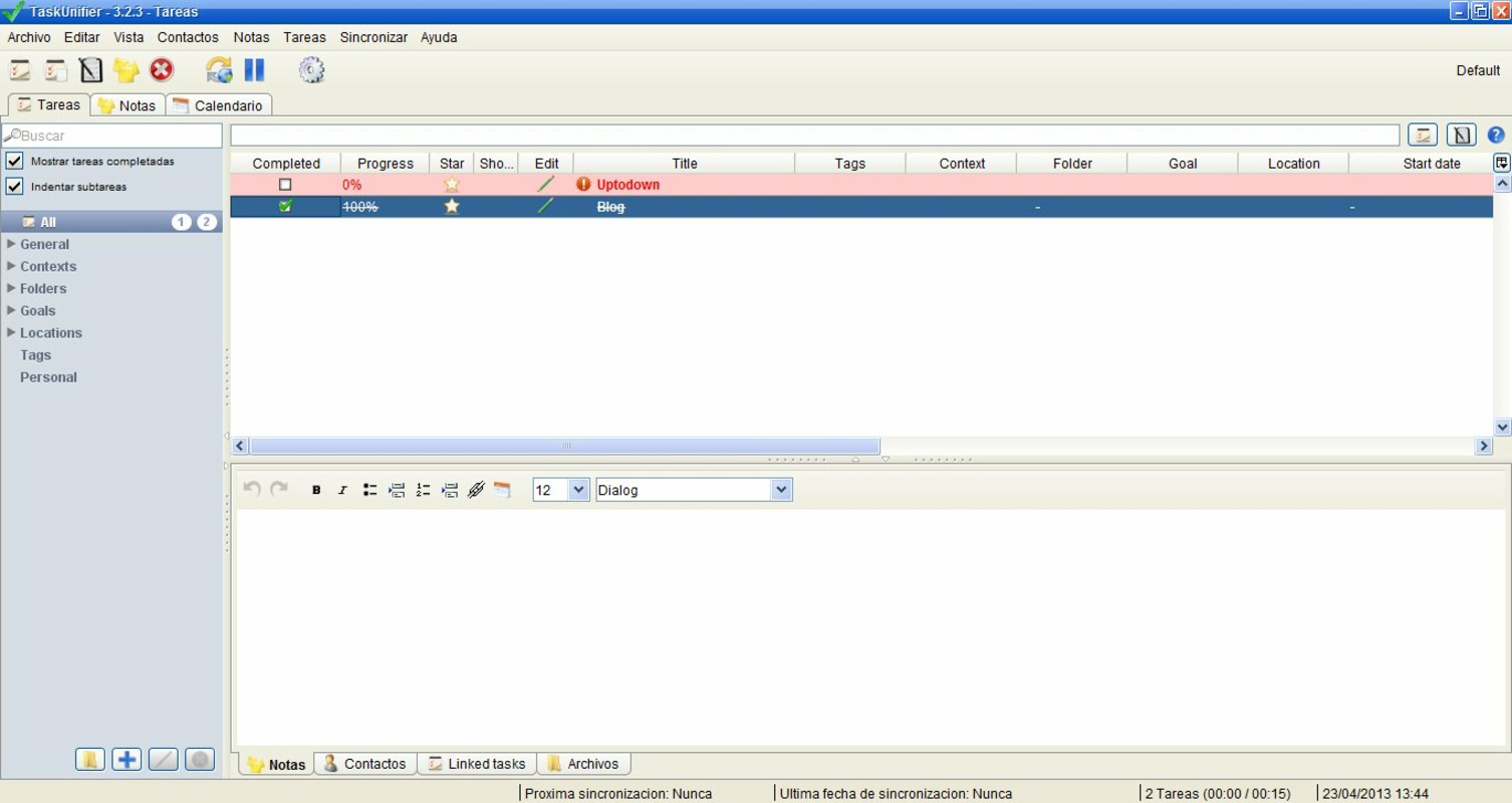 TaskUnifier for PC Windows 4.3.0 Download