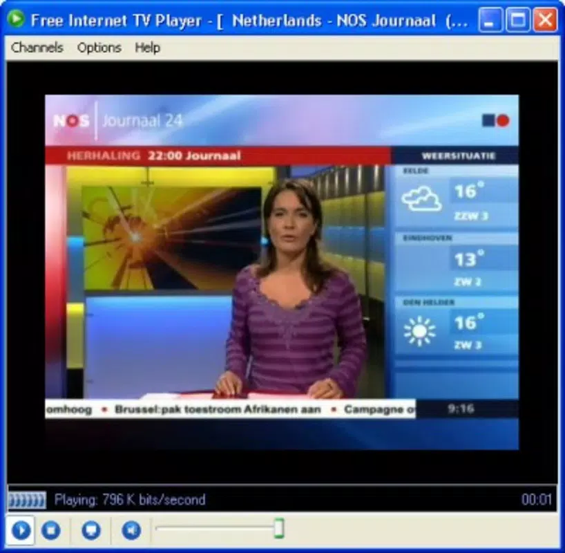 Free Internet TV Player