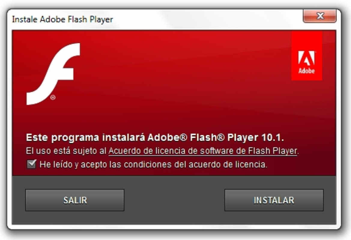 Adobe Flash Player Squared