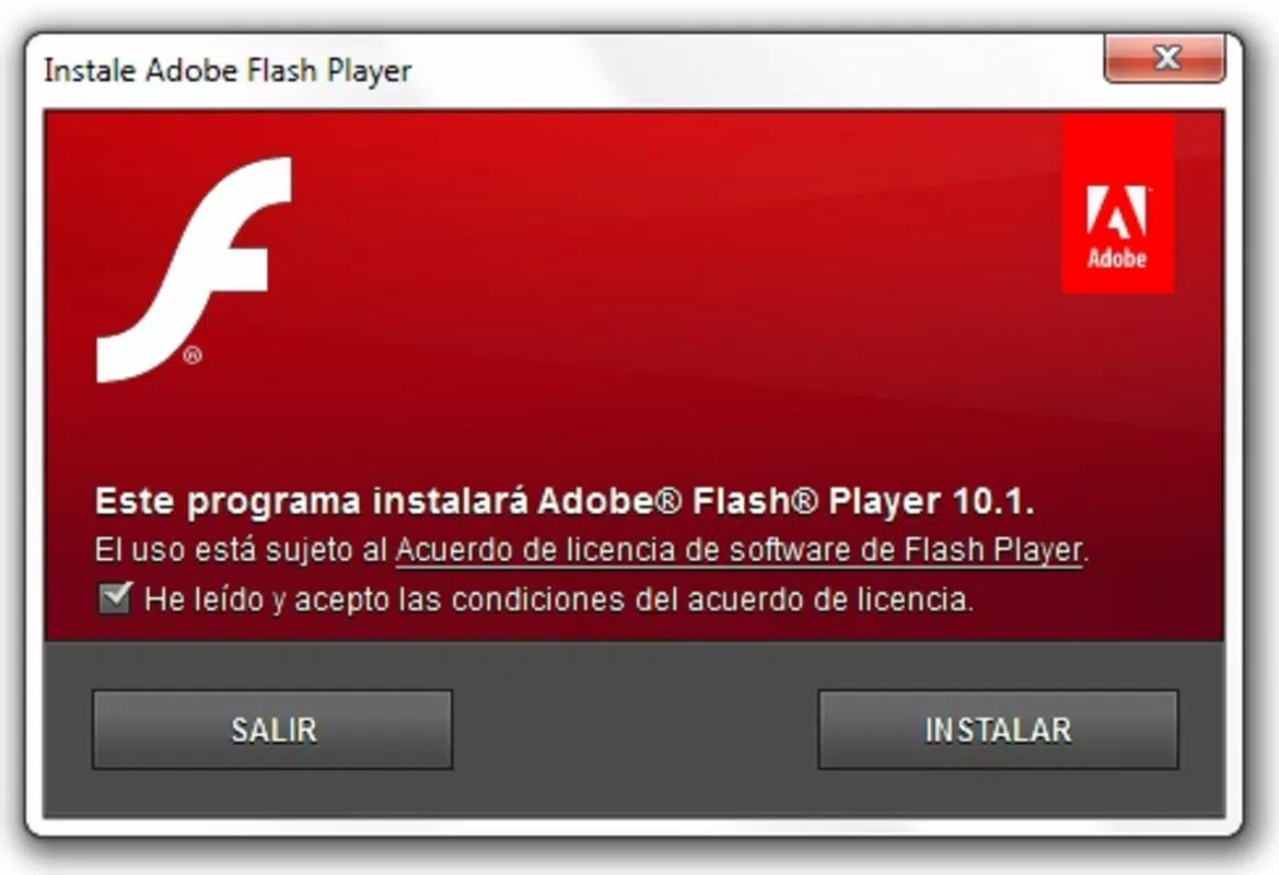 Adobe Flash Player Squared