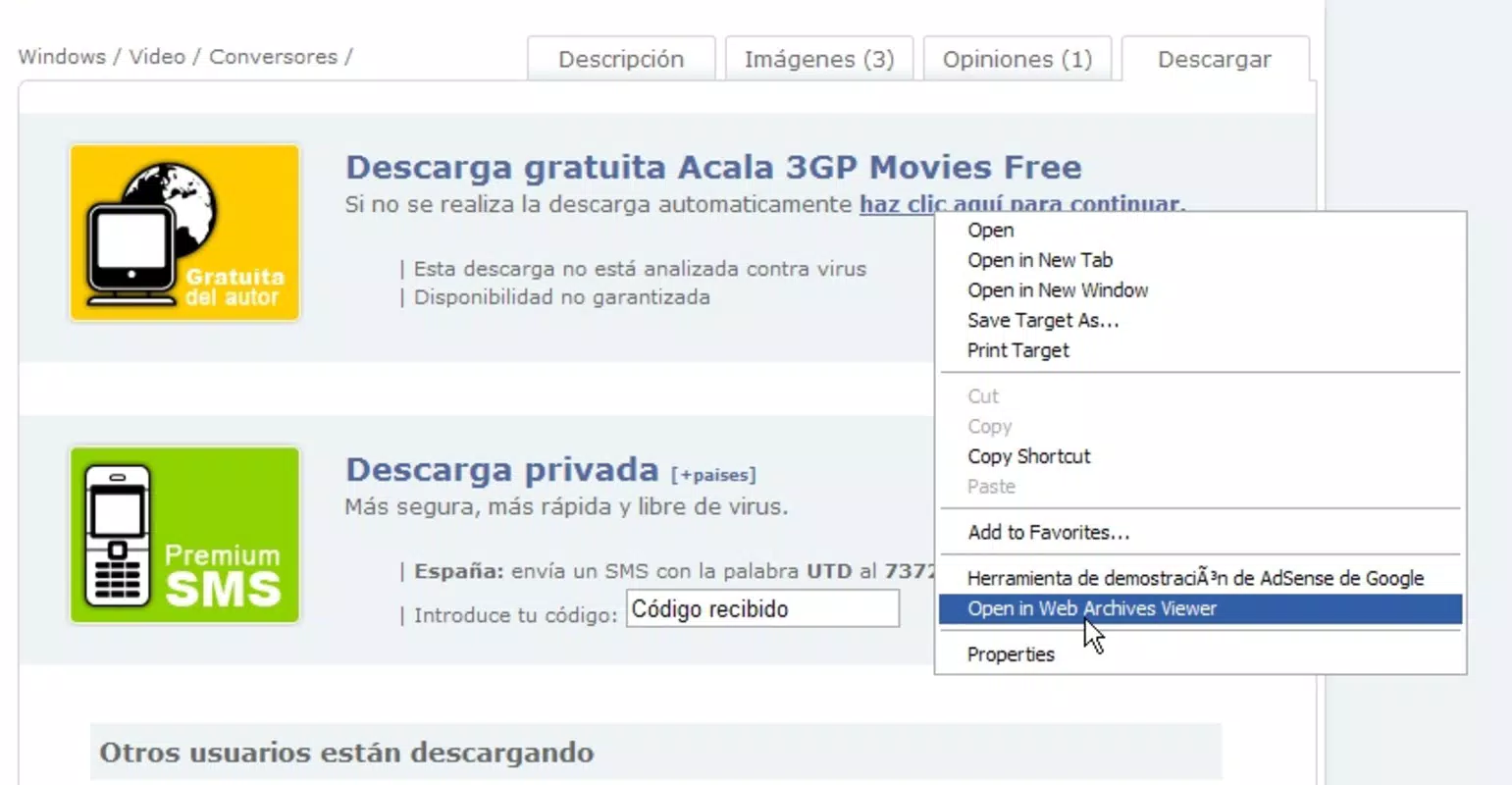 Web Archives Viewer