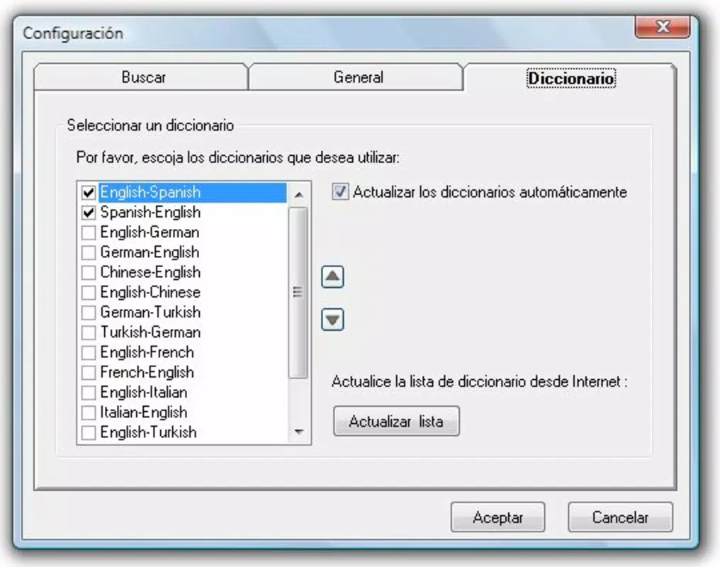 Nar Dictionary