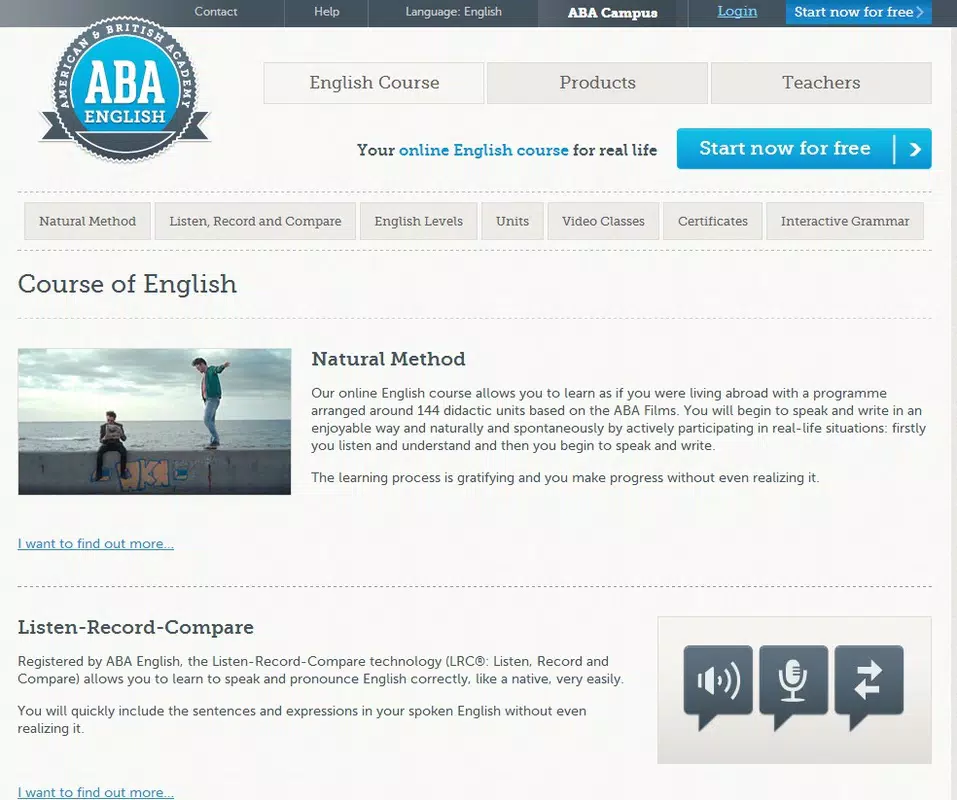ABA English Course