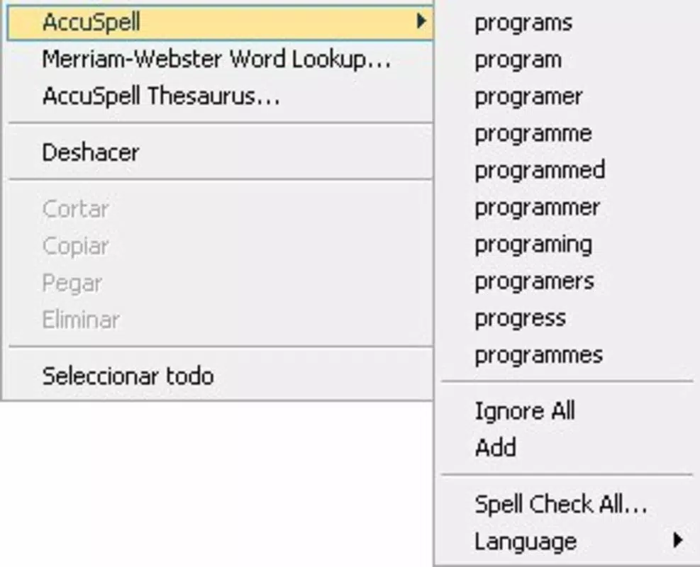 AccuSpell