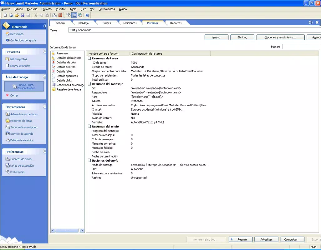 Nesox Email Marketer Personal Edition