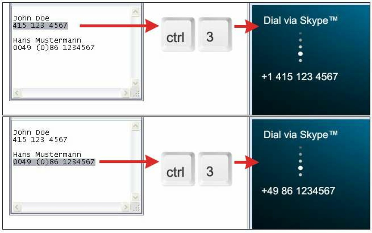 DialDirectly for Skype