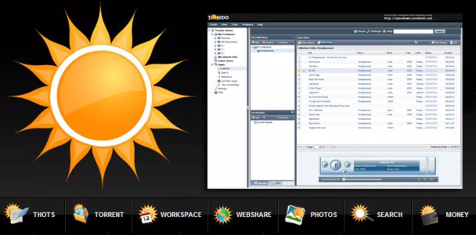 Main image for Tonido application
