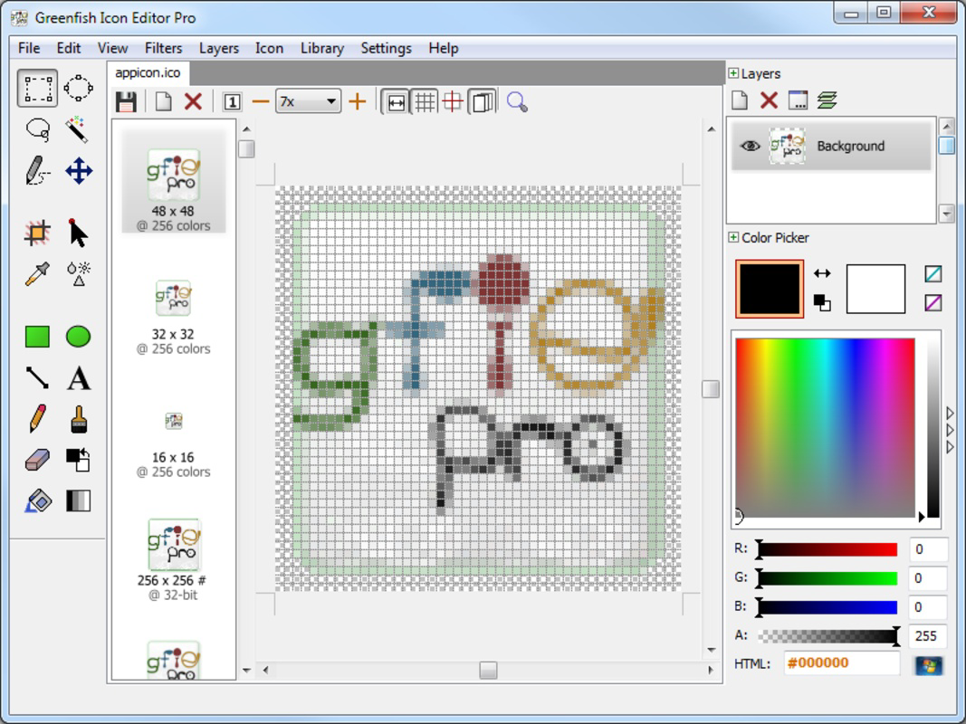 Greenfish Icon Editor Pro Portable