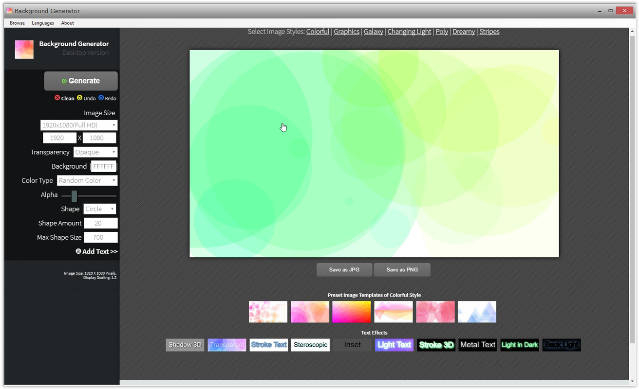 Background Generator