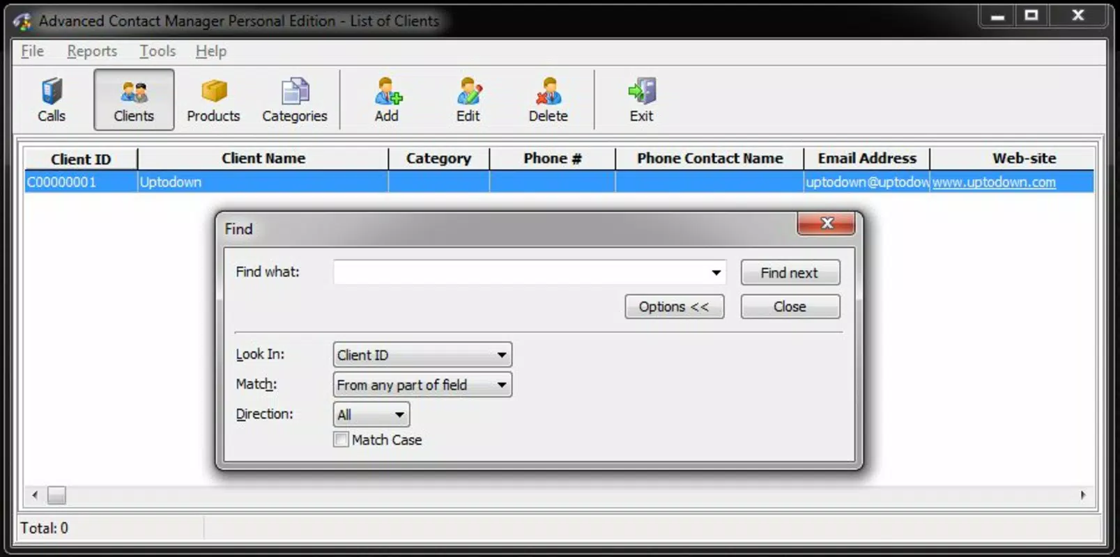 Advanced Contact Manager