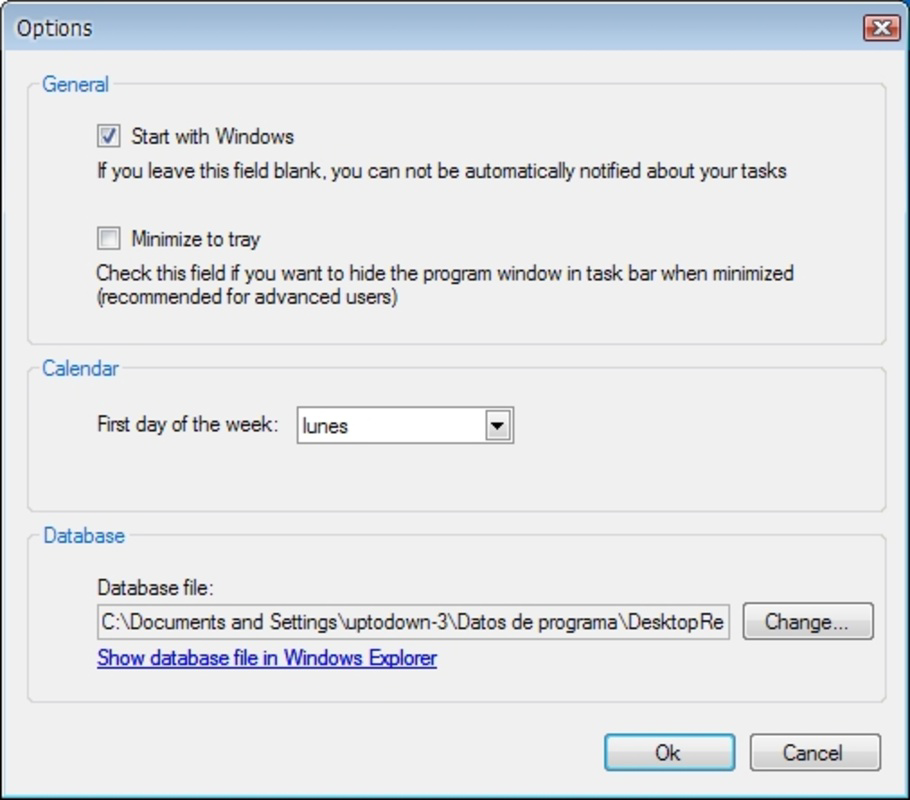 Desktop Reminder for PC Windows 2.116 Download