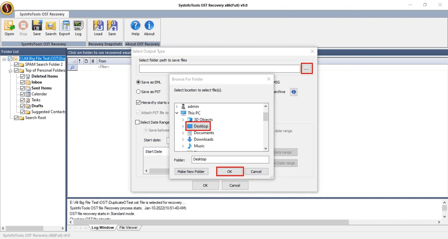 Sysinfo OST Recovery Tool for PC Windows 7.0 Download