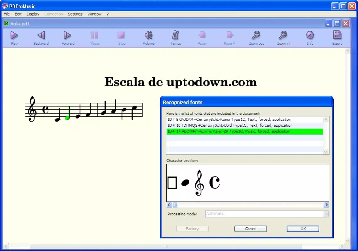 PDFtoMusic