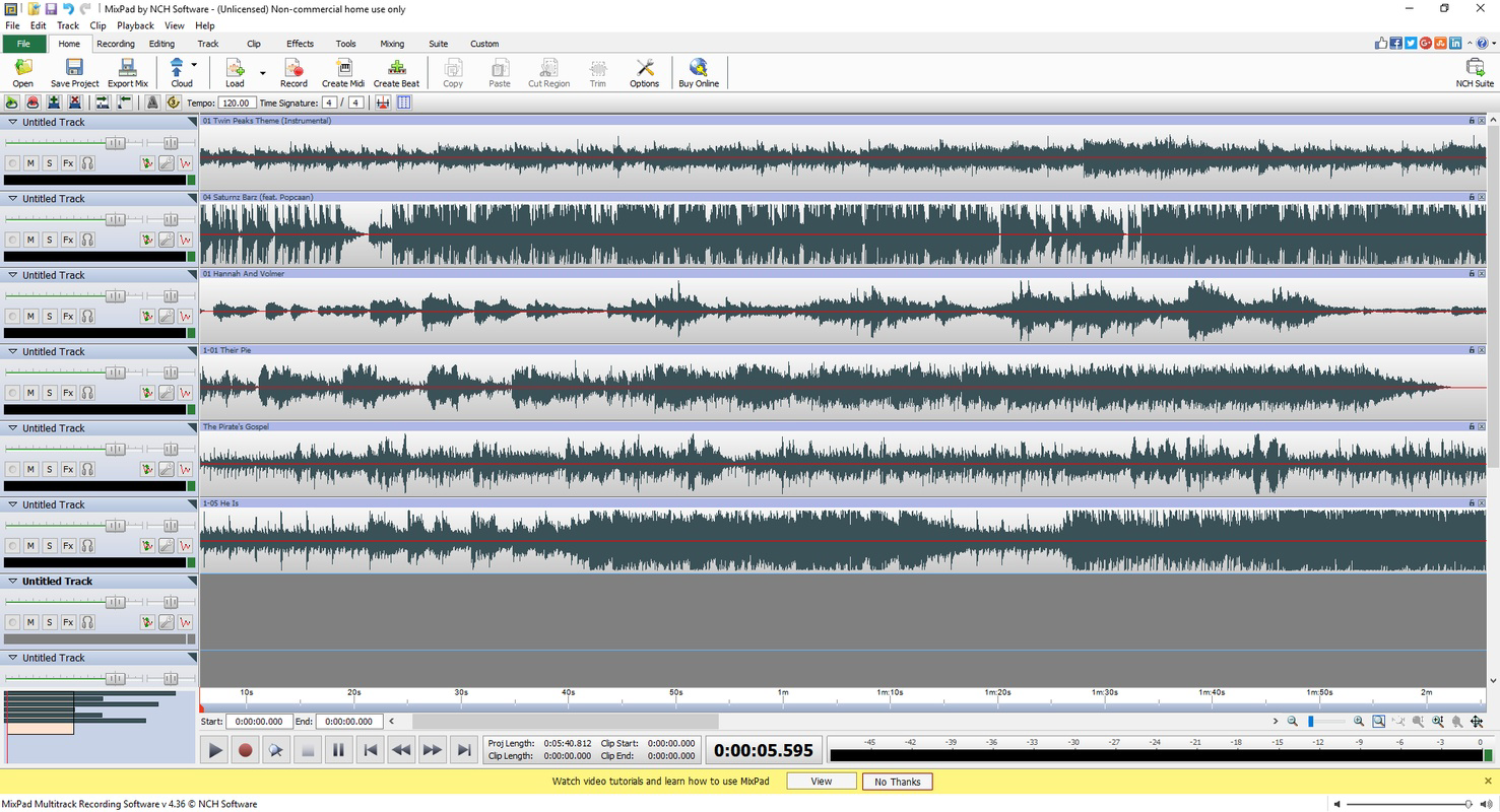 MixPad Professional