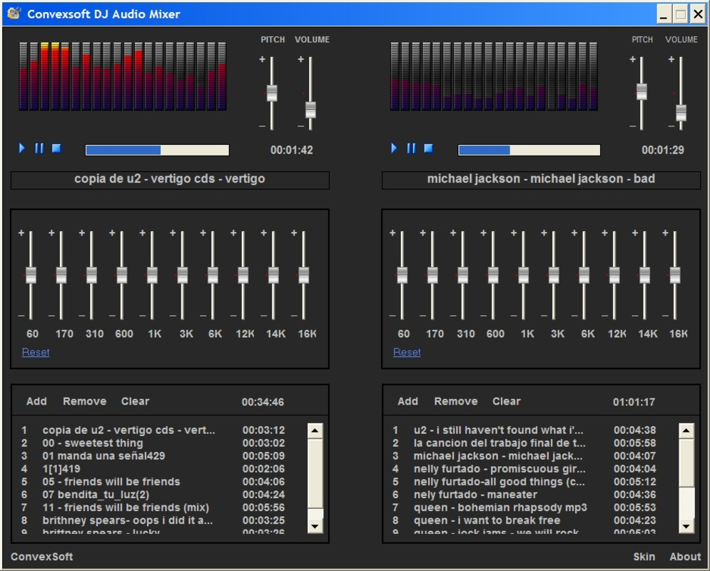 Convexsoft DJ Audio Mixer