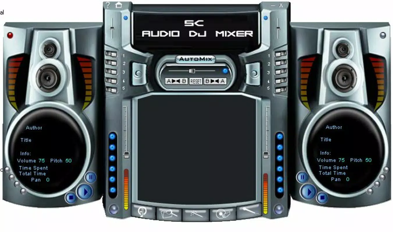 SC Audio DJ Mixer