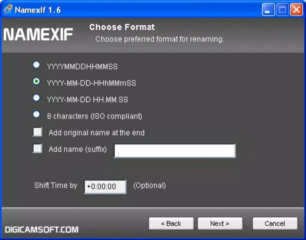 Main image for Namexif application