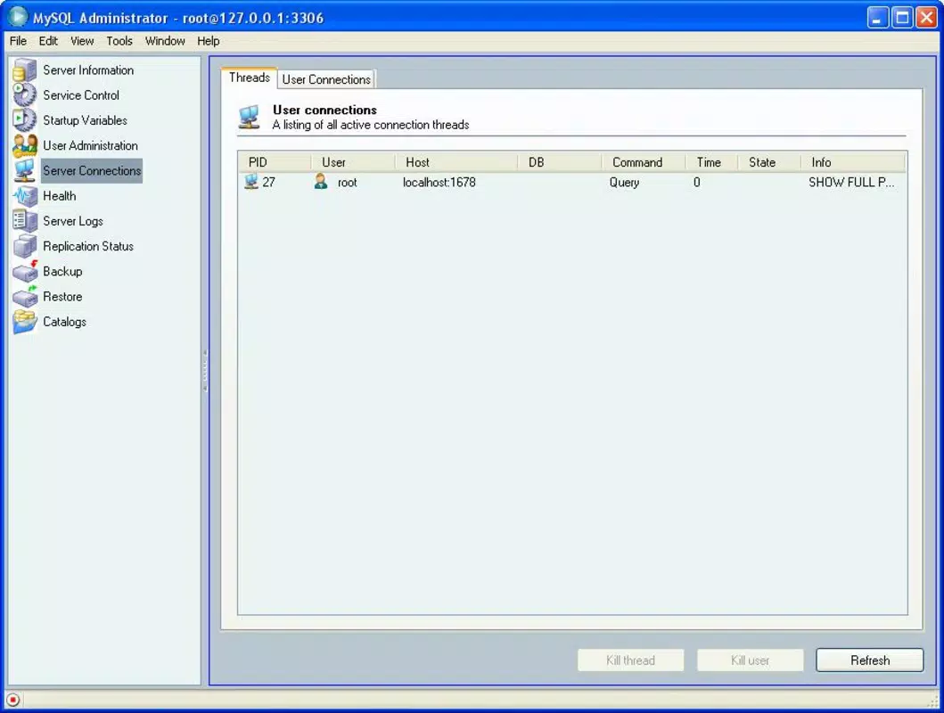 MySQL Administrator