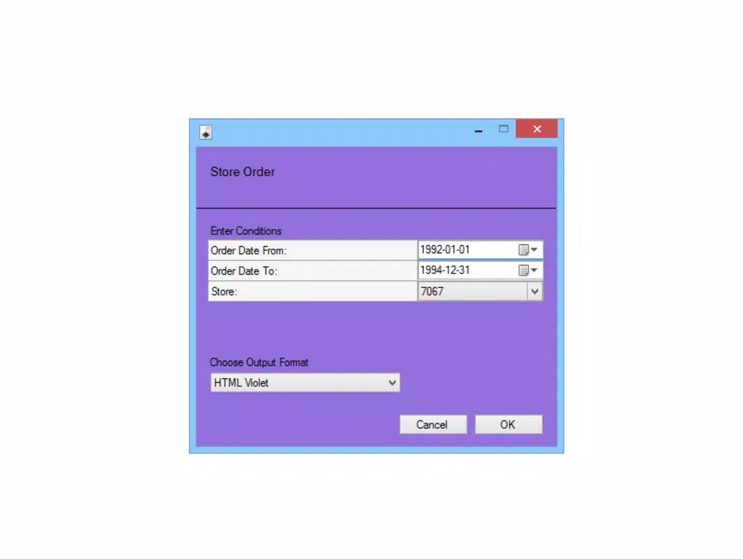 Speedy Report Client