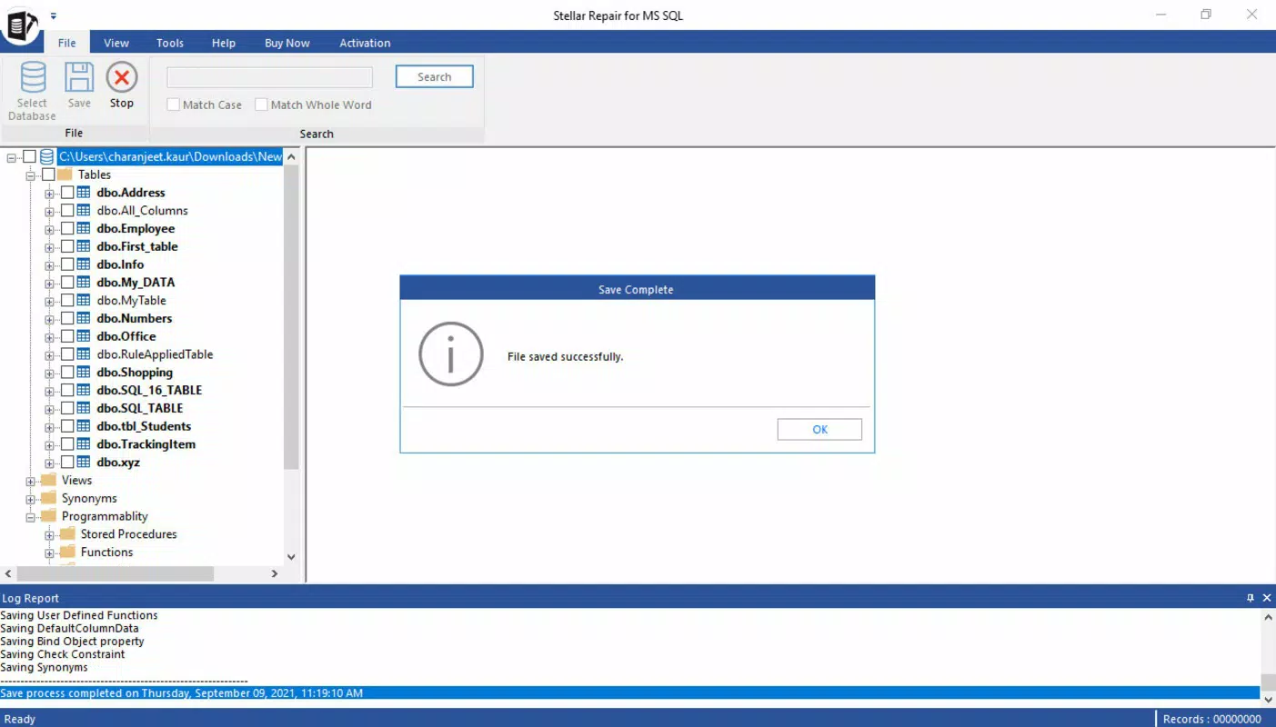 Stellar Repair for MS SQL