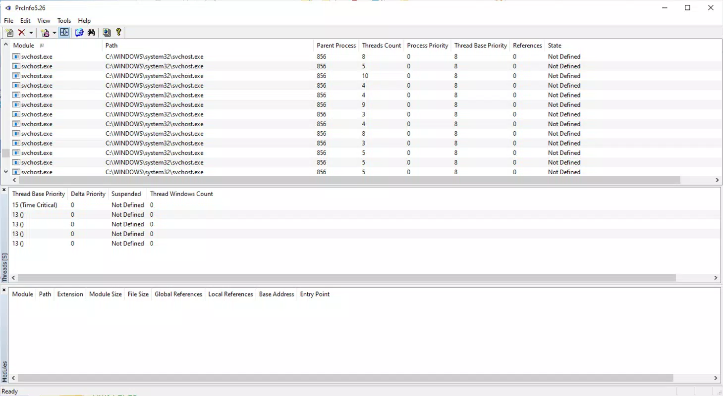 Main image for PrcInfo application