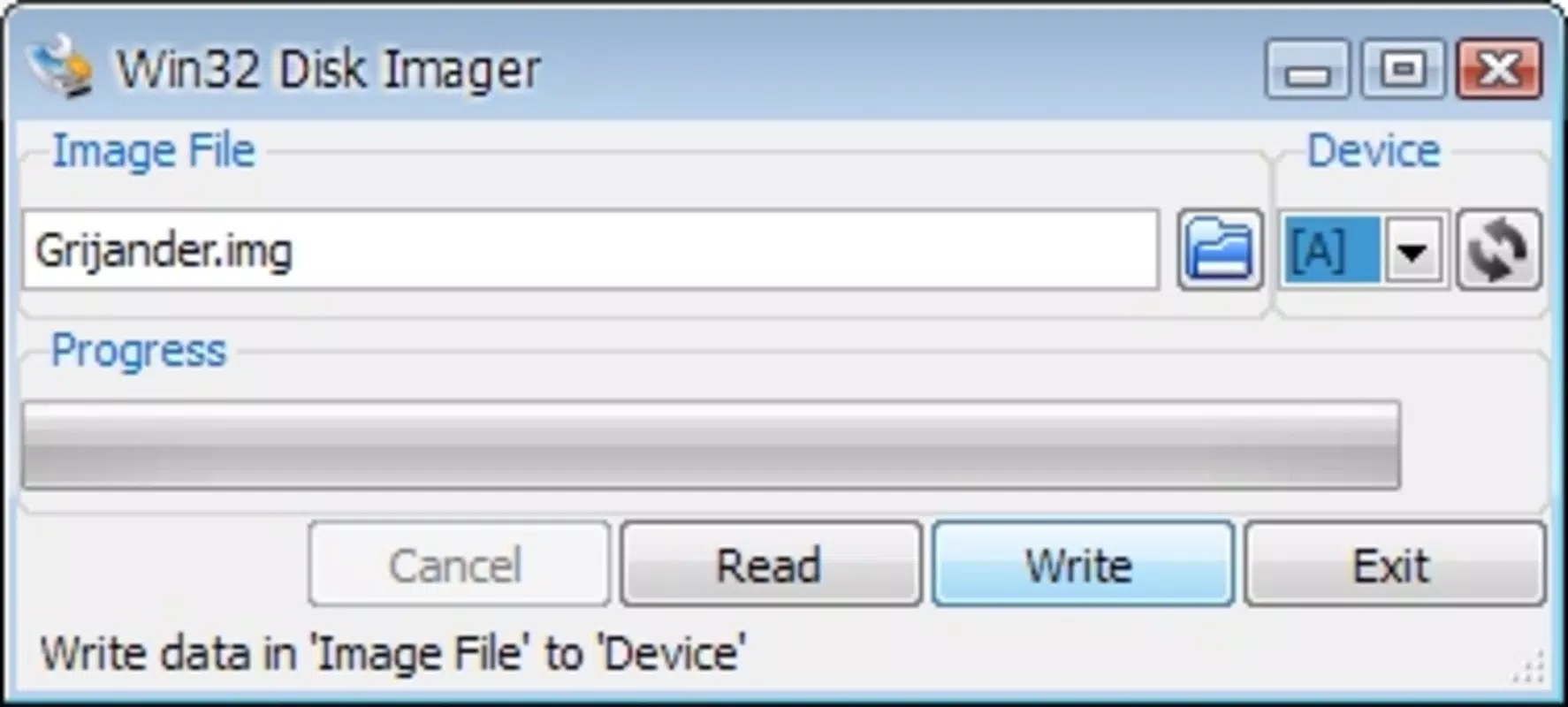 Image Writer