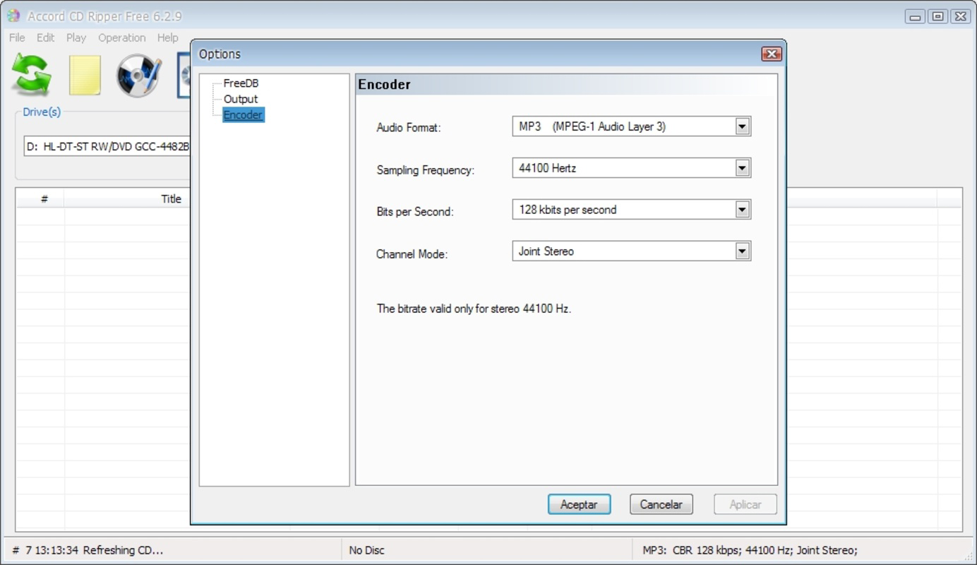 Accord CD Ripper