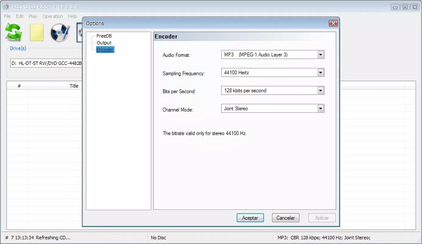 Main image for Accord CD Ripper application