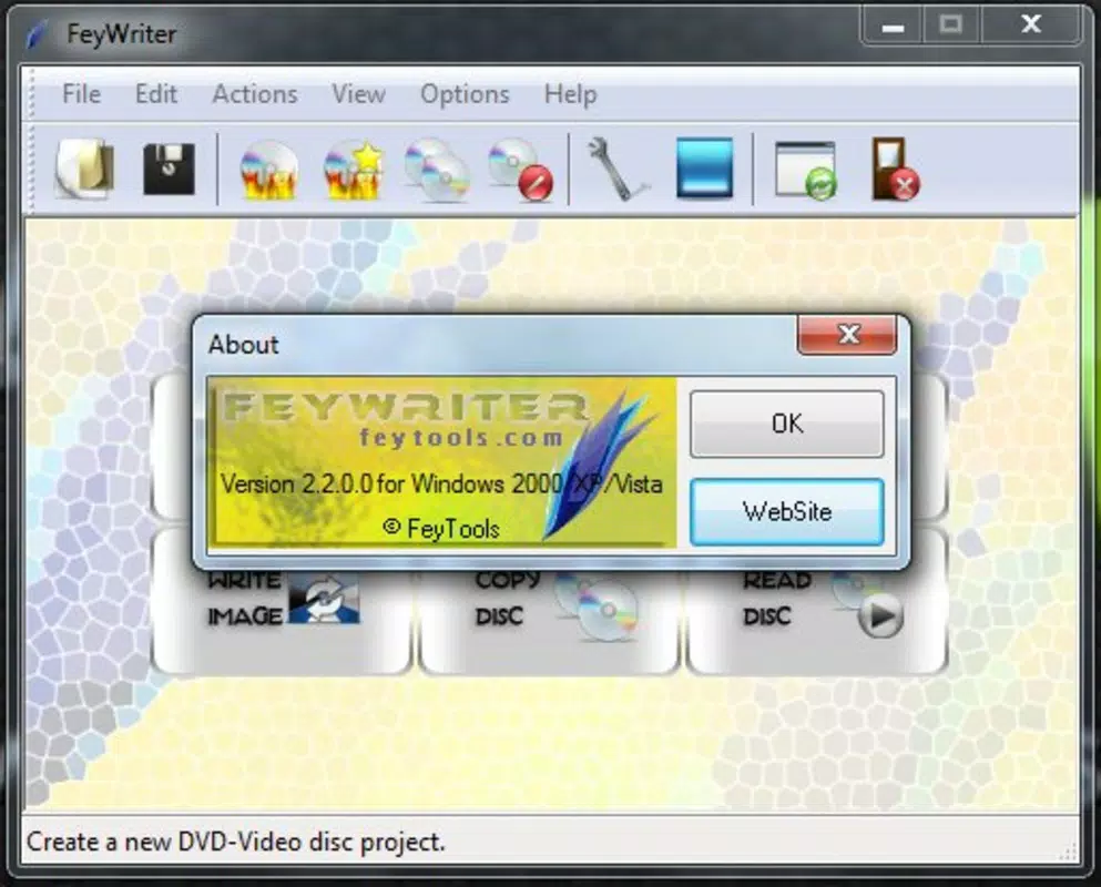 Main image for FeyWriter application