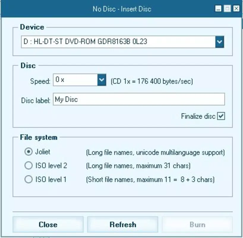 AVS Disc Creator