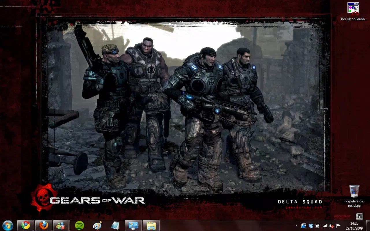Gears of War Windows 7 Theme