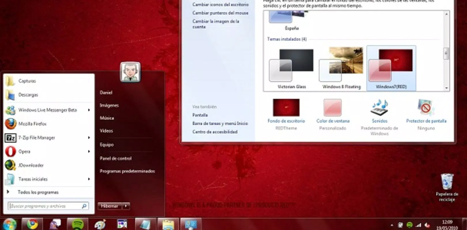 Windows 7 RED Theme
