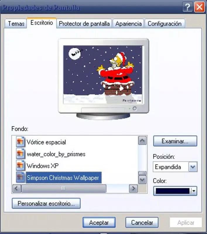 Los Simpsons Christmas Theme
