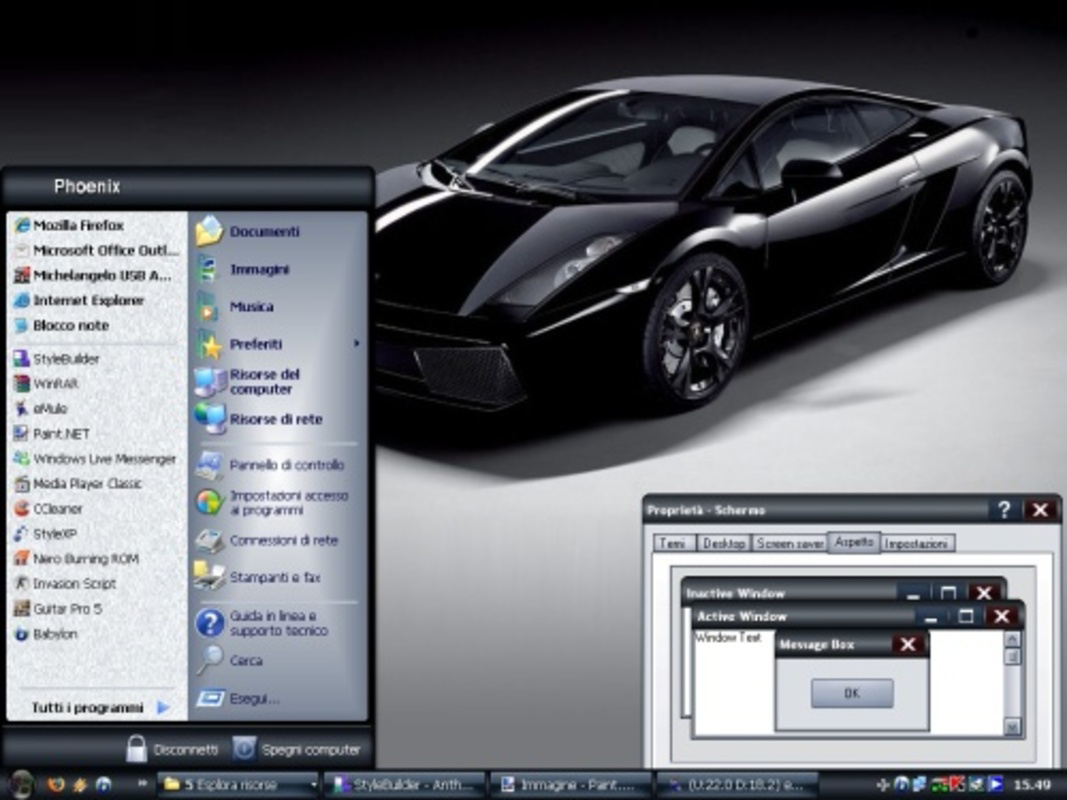 Anthracite Light Lamborghini